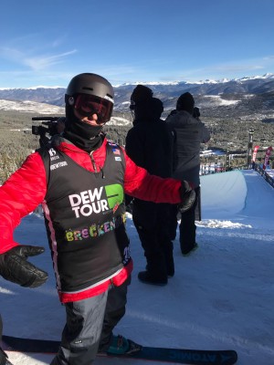 Freeskier Miguel Porteous Finishes 6th in Dew Tour Superpipe Finals