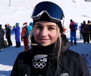 Ruby Andrews Battles Through Injury to Finish 5th at Youth Olympic Games Halfpipe