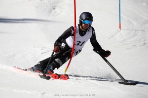 Adam Hall finishes Para Alpine World Cup season with a fifth place in Italy, fourth overall