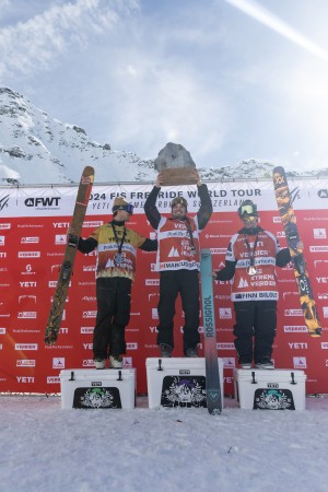 Third place finish for Finn Bilous at final stop of the 2024 Freeride World Tour